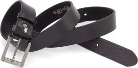 Классический мужской ремень из итальянской кожи RMR 35157-GH