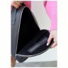 Кожаный женский рюкзак для города в графитовом цвете BlankNote Groove M 79007 - 6