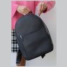 Кожаный женский рюкзак для города в графитовом цвете BlankNote Groove M 79007 - 9