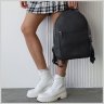 Кожаный женский рюкзак для города в графитовом цвете BlankNote Groove M 79007 - 10