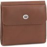 Невеликий жіночий гаманець коричневого кольору з натуральної шкіри ST Leather (14017) - 1