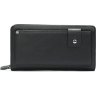 Класичний чоловічий гаманець клатч чорного кольору VINTAGE STYLE (14664) - 1