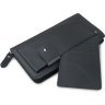 Классический мужской кошелек клатч черного цвета VINTAGE STYLE (14664) - 6