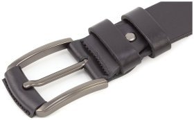Широкий классический мужской кожаный ремень S.T Italian Style (40010)