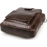 Кожаная сумка планшет с ручками и съемным ремнем на плечо VINTAGE STYLE (14233) - 8