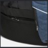 Чоловічий текстильний рюкзак синьо-чорного кольору із відсіком під ноутбук Monsen 72908 - 6