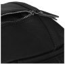 Чоловічий великий шкіряний слінг-рюкзак чорного кольору Borsa Leather 73008 - 7