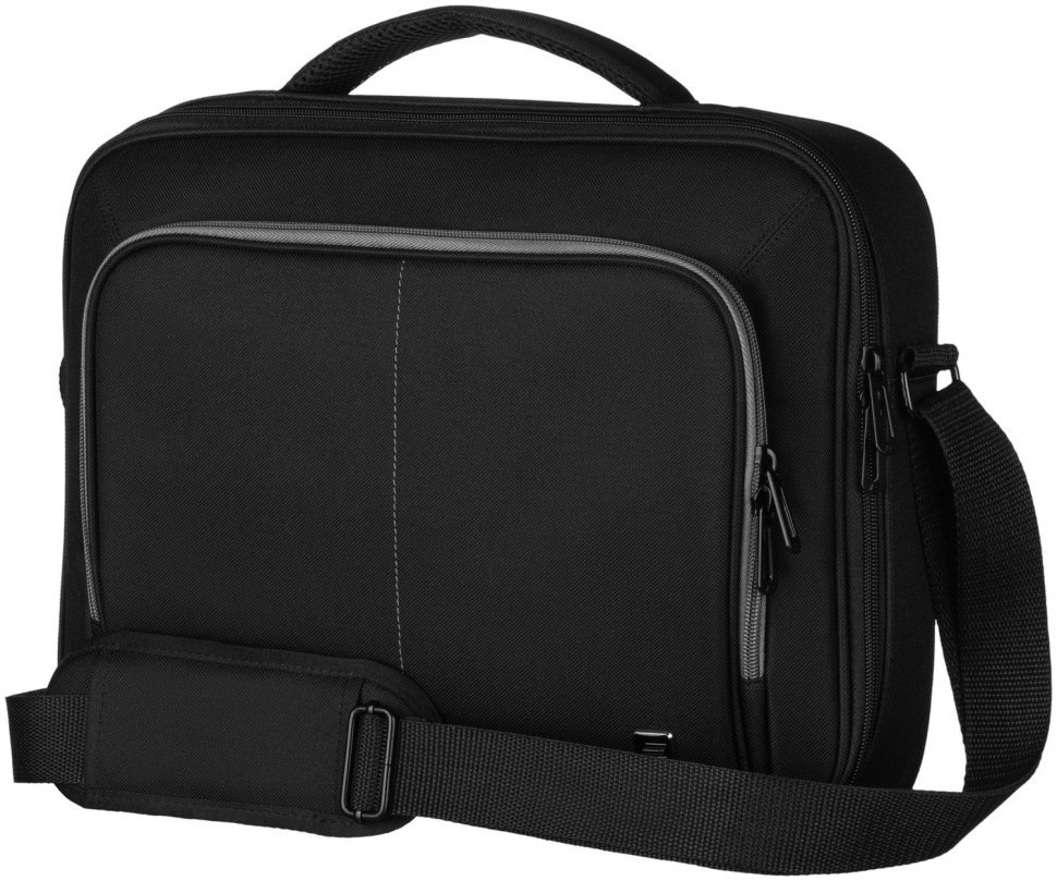 Элегантная повседневная сумка из полиэстера с отделением для ноутбука до 14" 2Е Vector черного цвета 103508 modnotak фото №1