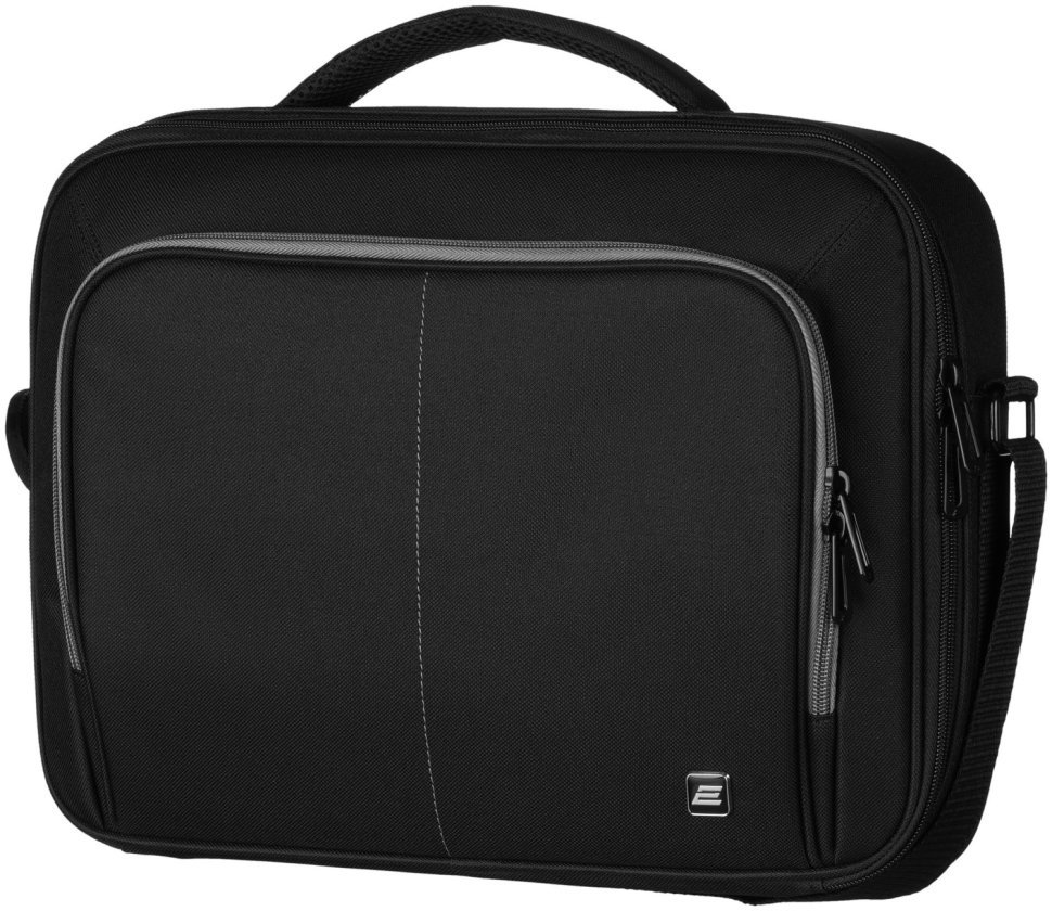 Элегантная повседневная сумка из полиэстера с отделением для ноутбука до 14" 2Е Vector черного цвета 103508 modnotak фото №2