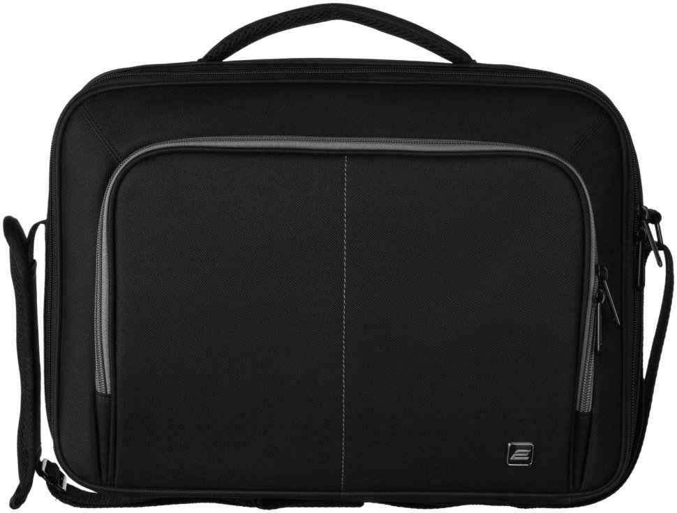 Элегантная повседневная сумка из полиэстера с отделением для ноутбука до 14" 2Е Vector черного цвета 103508 modnotak фото №3