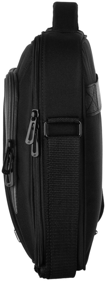 Элегантная повседневная сумка из полиэстера с отделением для ноутбука до 14" 2Е Vector черного цвета 103508 modnotak фото №6