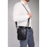 Мужская черная барсетка из натуральной кожи на два отдела Tiding Bag (15776) фото №2 Мужская черная барсетка из натуральной кожи на два отдела Tiding Bag (15776) modnotak фото - 2