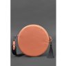 Коралловая сумка круглой формы из натуральной кожи BlankNote Tablet (12826) - 5