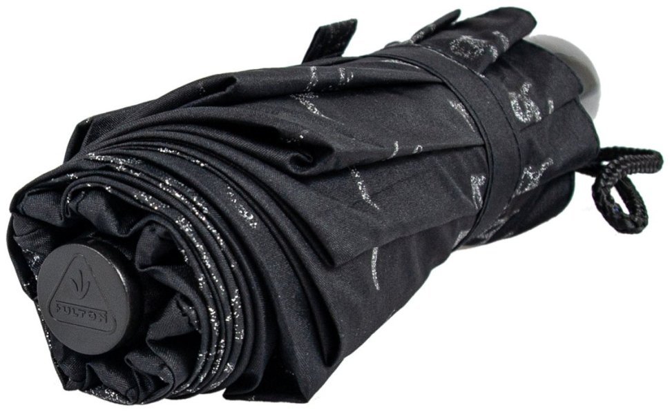 Жіноча складана парасолька Fulton L354-040935 Minilite-2 Zodiac (Компактна, чорна з принтом знаків зодіаку, механіка) 94208 фото №11 Жіноча складана парасолька Fulton L354-040935 Minilite-2 Zodiac (Компактна, чорна з принтом знаків зодіаку, механіка) 94208 modnotak фото №11