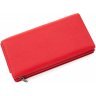 Жіночий шкіряний дорожній тревел-гаманець Marco Coverna (1423 red) - 3