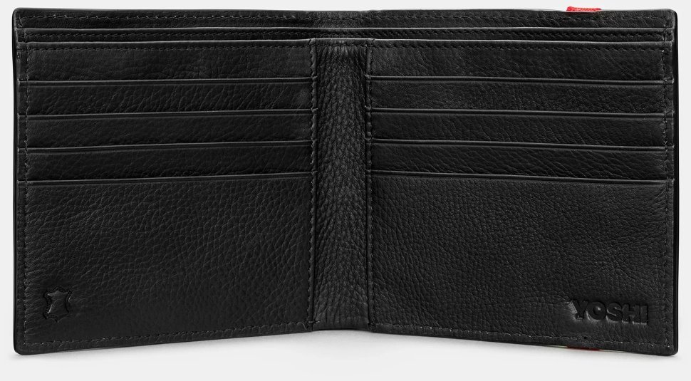 Мужской кожаный кошелек без монетницы с застежкой резинка Yoshi Elastic (Великобритания) 94408 фото №2 Мужской кожаный кошелек без монетницы с застежкой резинка Yoshi Elastic (Великобритания) 94408 modnotak фото №2