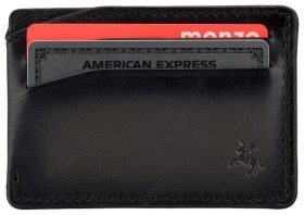 Деловой мужской картхолдер их натуральной кожи серого цвета Visconti MT86 Luc 94908 (4 отделения для карт)