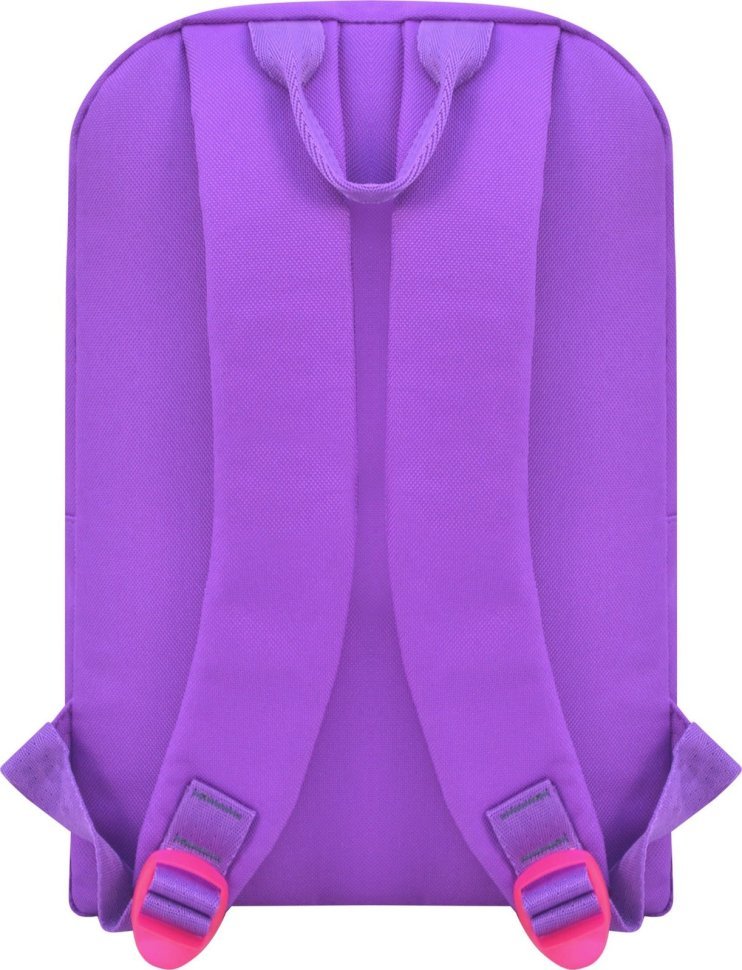 Підлітковий рюкзак фіолетового кольору з принтом Bagland (55408)