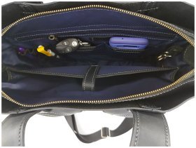 Мужская сумка Флотар черного цвета под формат А4 VATTO (11750)