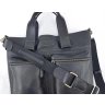 Чоловіча сумка Флотар чорного кольору під формат А4 VATTO (11750) - 7