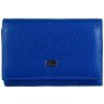Синий женский кошелек из зернистой кожи с монетницей на кнопке Desisan 106908 фото №1 Синий женский кошелек из зернистой кожи с монетницей на кнопке Desisan 106908 modnotak фото - 1