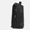 Чоловічий чорний рюкзак із поліестеру з відсіком під ноутбук Monsen (56908) - 4