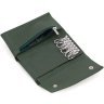 Зелена шкіряна ключниця на кнопках ST Leather 1767208 - 7