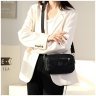 Женская текстильная сумка-кроссбоди черного цвета через плечо Confident 77608 - 4