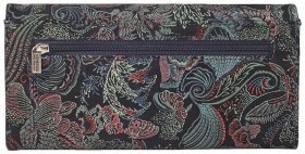 Гарний гаманець на магніті з квітковим візерунком для жінок Desisan 107708 різнокольоровий