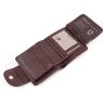 Маленький кожаный кошелек на кнопке KARYA (1052-243) - 6