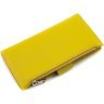 Жовтий жіночий купюрник вертикального формату з натуральної шкіри Marco Coverna 68608 - 4