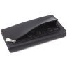 Місткий дорожній гаманець із натуральної шкіри чорного кольору Visconti 68808 - 5