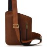Чоловіча сумка-кобура із вінтажної шкіри рудого кольору TARWA (21657) - 2
