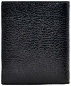 Классическое мужское портмоне из натуральной кожи флотар Desisan 80809 черного цвета