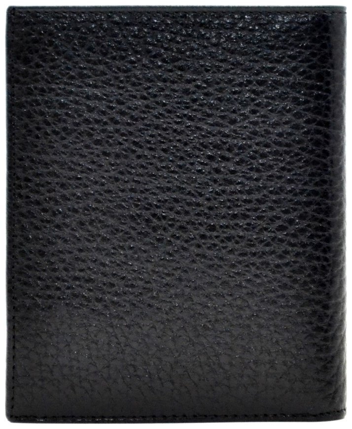 Классическое мужское портмоне из натуральной кожи флотар Desisan 80809 черного цвета modnotak фото №2