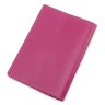 Яркая обложка для паспорта розового цвета Grande Pelle (13200) - 3