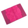 Яскрава обкладинка для паспорта рожевого кольору Grande Pelle (13200) - 2