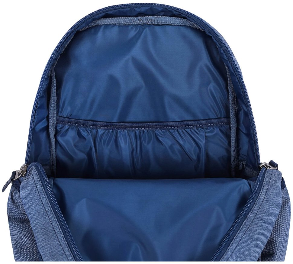 Детский рюкзак для мальчиков из текстиля в синем цвете Bagland (53009)