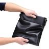 Удобная мужская сумка через плечо из зернистой кожи черного цвета Tiding Bag (15845) фото №5 Удобная мужская сумка через плечо из зернистой кожи черного цвета Tiding Bag (15845) modnotak фото - 5