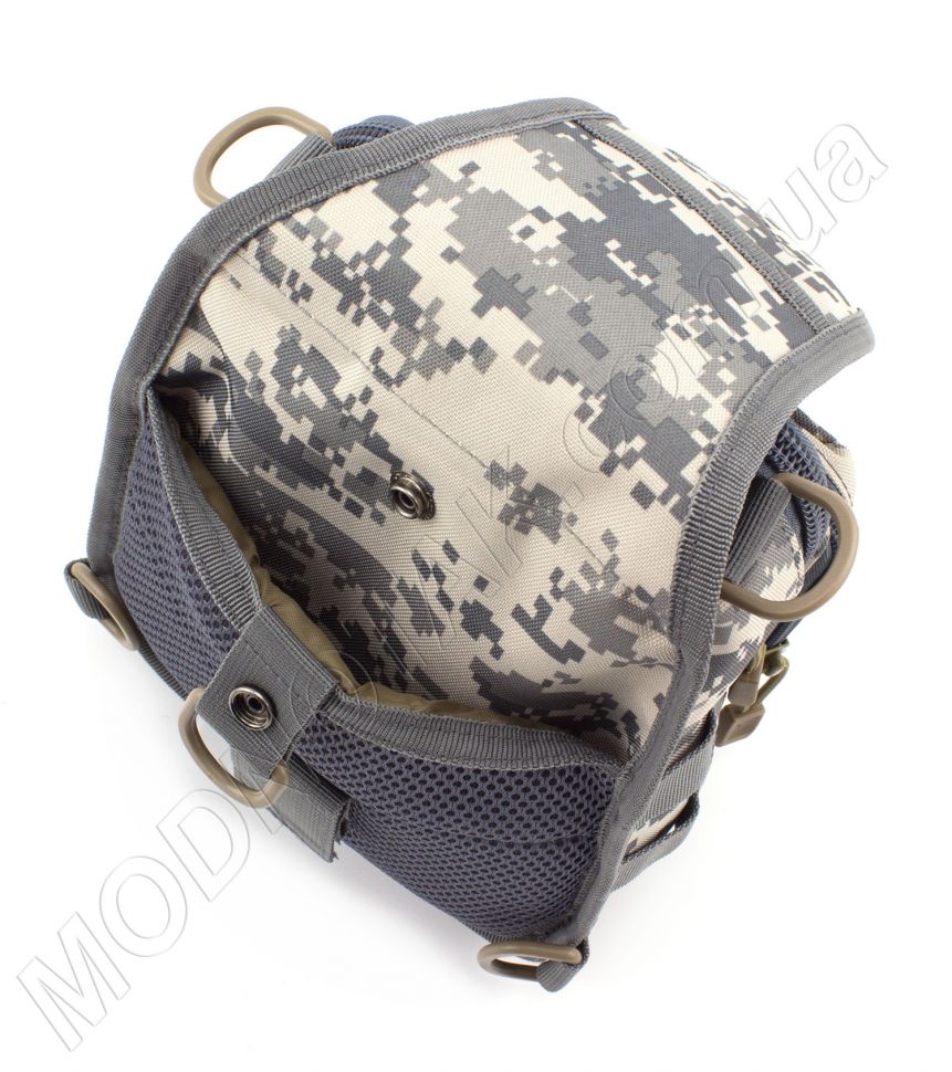 Міцна тактична сумка з текстилю - MILITARY STYLE (Army-2 Grey)