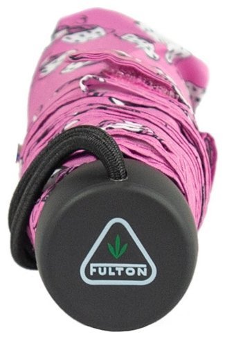 Зонт женский Fulton L553-040980 Superslim-2 Tea Lover (Круглый купол, розовый с принтом чашечек чая) 94209 modnotak фото №8