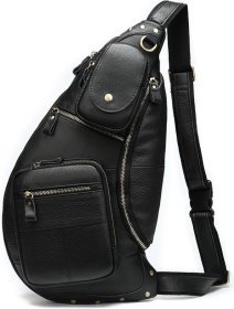 Чоловіча сумка - рюкзак через плече з кишенями VINTAGE STYLE (20010)