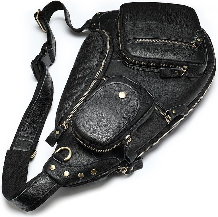 Мужская сумка - рюкзак через плечо с карманами VINTAGE STYLE (20010)