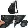 Мужская сумка - рюкзак через плечо с карманами VINTAGE STYLE (20010) - 10
