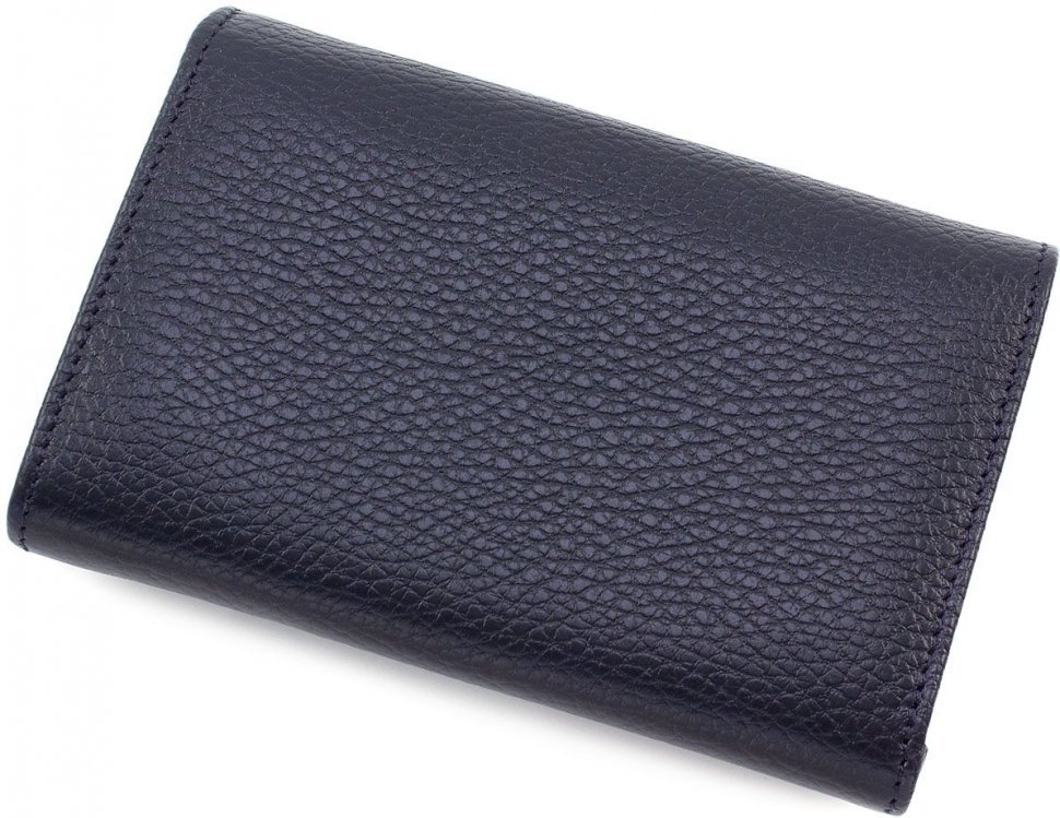 Темно-синій жіночий гаманець з натуральної шкіри Tony Bellucci (10759)