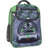 Стильний шкільний рюкзак для хлопчиків кольору хакі з принтом Bagland (55509) - 1