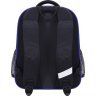 Школьный рюкзак из черного текстиля с принтом кита Bagland (55609) - 3
