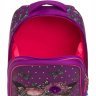 Фиолетовый детский рюкзак для девочек из текстиля с мопсом Bagland (55709) - 4