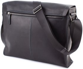 Місткий чоловічий месенджер з матової шкіри з клапаном VATTO (11651)