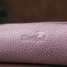 Практична жіноча ключниця фіолетового кольору з натуральної шкіри Shvigel (2416539) - 7